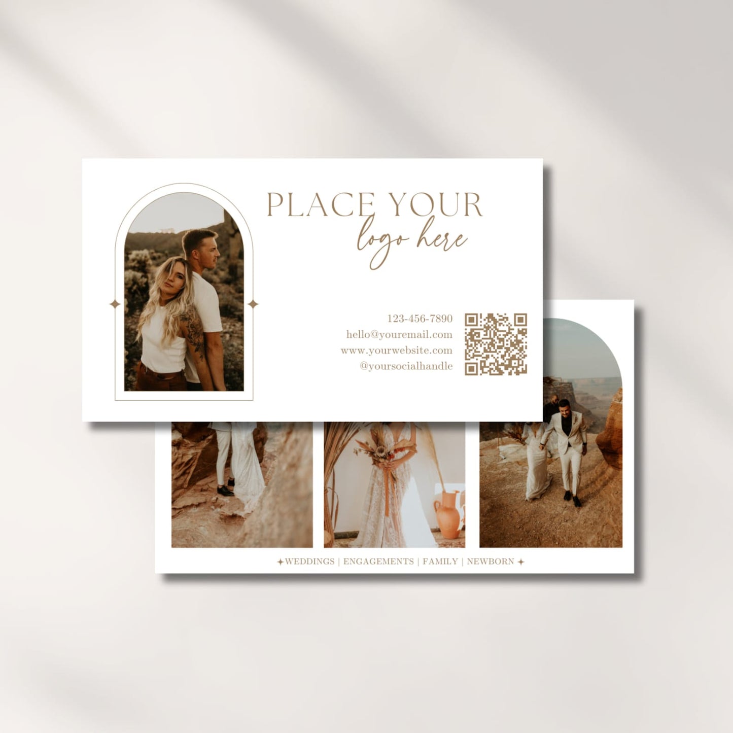 Photography Business Card Template ,Photographer Business Card Editable Canva Template
