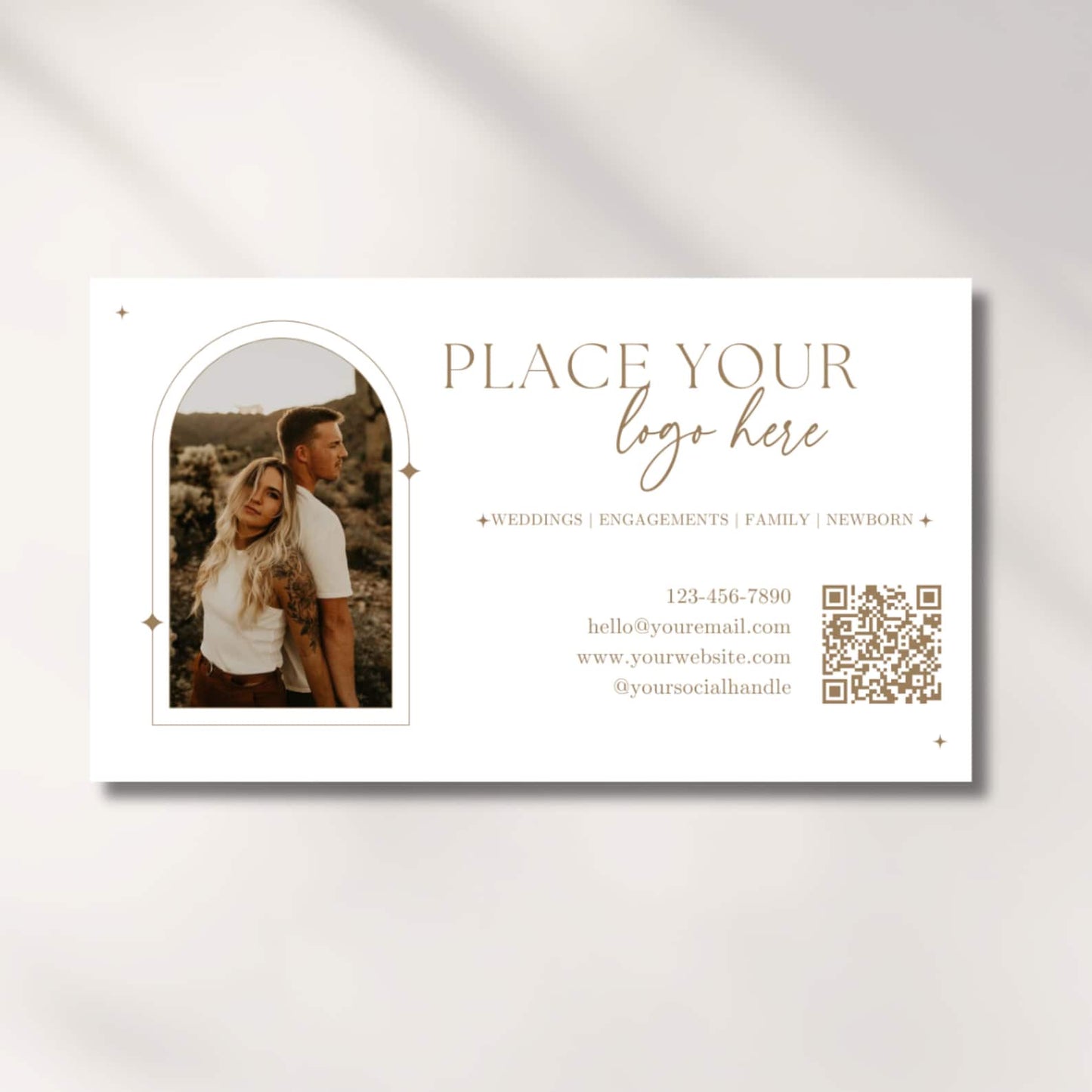 Photography Business Card Template ,Photographer Business Card Editable Canva Template